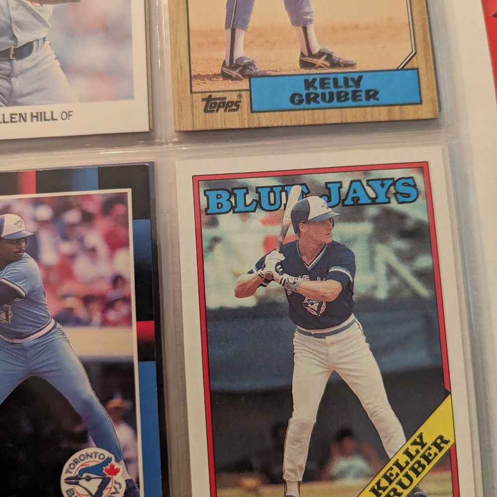 Set of 9 Baseball Cards Toronto Blue Jays - Picture 9 of 10